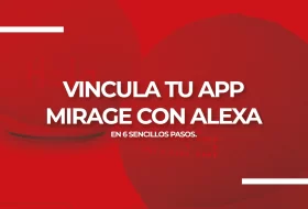 Establece la conexión entre la aplicación de Mirage con Alexa