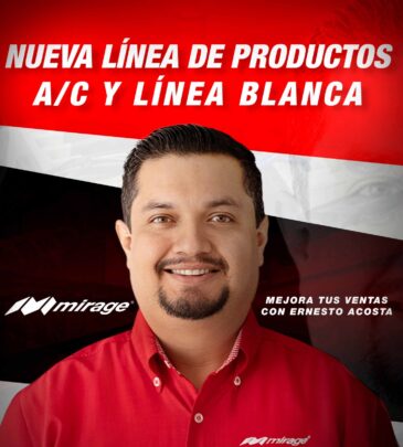 Mejora tus ventas, Nueva línea de Aires acondicionados y Línea blanca