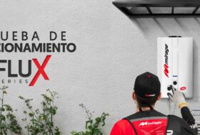 Prueba de funcionamiento del boiler Flux Mirage
